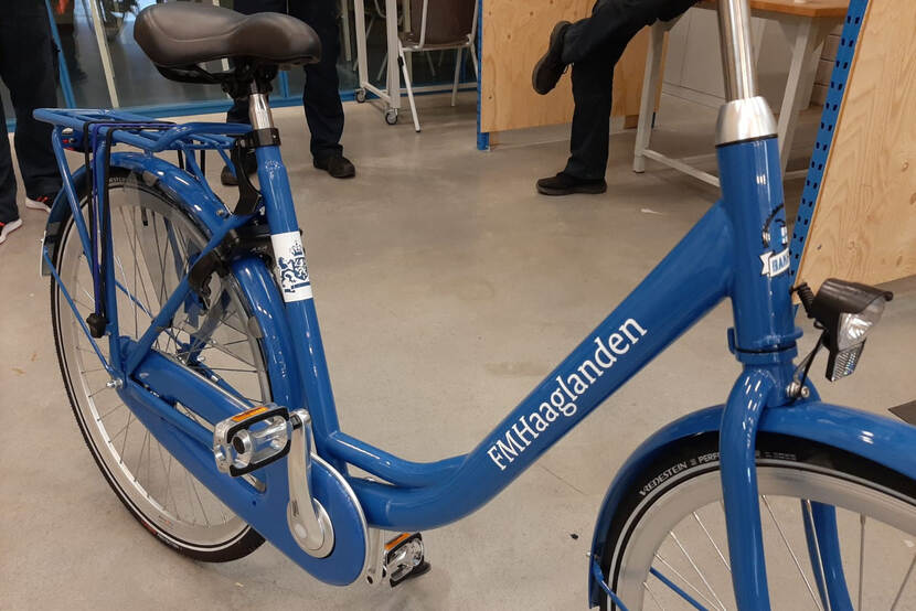 FMH-dienstfiets - de 'bak'-fiets