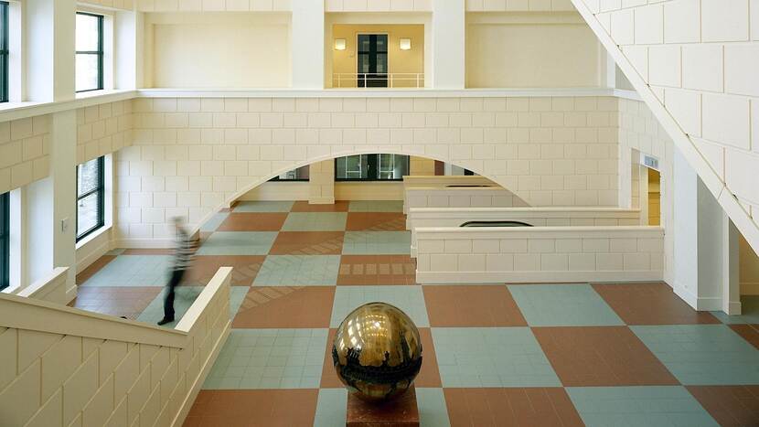 Interieur Rijkskantoor De Resident (Parnassusplein 5)